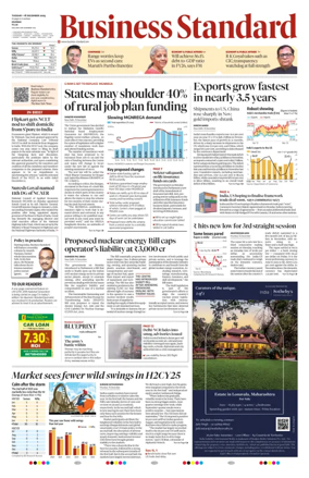 Cover of Business Standard
