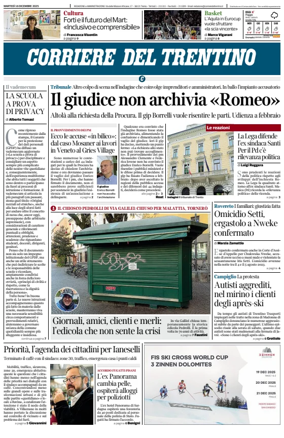 Cover of Corriere del Trentino