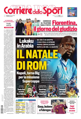 Cover of Corriere dello Sport (Lombardia)