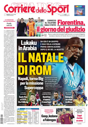 Cover of Corriere dello Sport