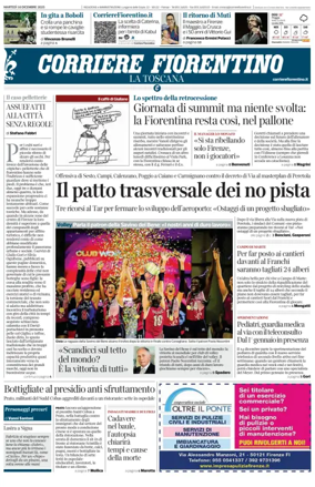 Cover of Corriere Fiorentino