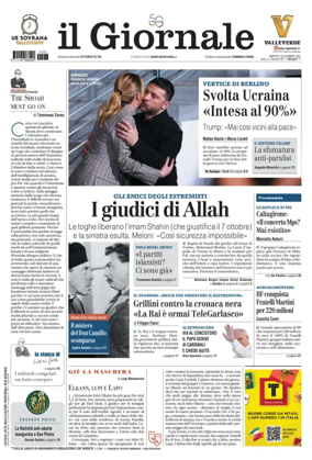 Cover of Il Giornale (Italy)
