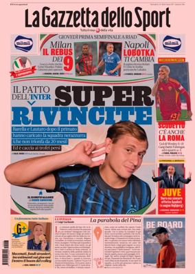 Cover of La Gazzetta dello Sport 