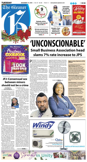 Cover of Jamaica Gleaner