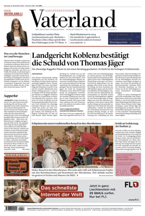 Cover of Liechtensteiner Vaterland