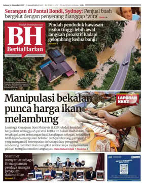 Cover of Berita Harian