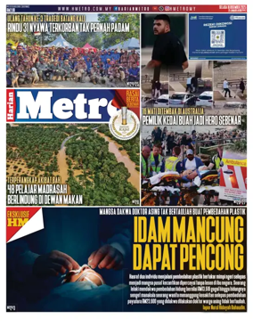 Cover of Harian Metro
