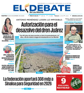 Cover of El Debate de Los Mochis