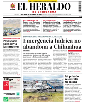 Cover of El Heraldo de Chihuahua