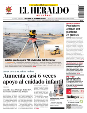 Cover of El Heraldo de Juarez