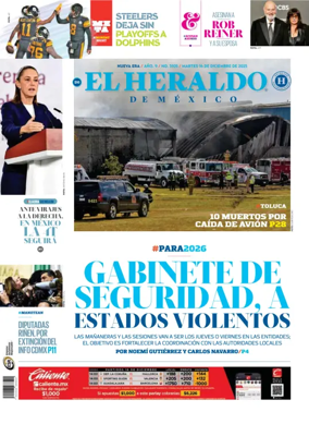 Cover of El Heraldo de Mexico