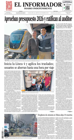 Cover of El Informador