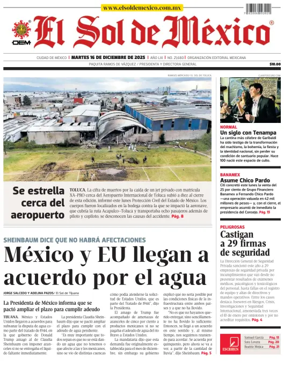 Cover of El Sol de Mexico