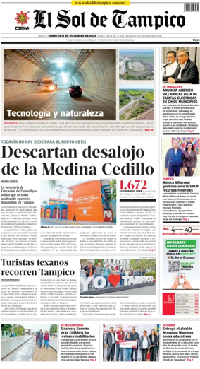 Cover of El Sol de Tampico