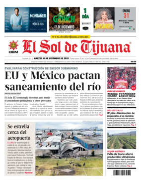 Cover of El Sol de Tijuana