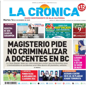 Cover of La Crónica