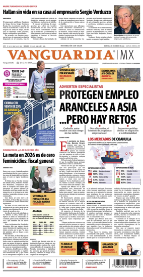 Cover of Vanguardia