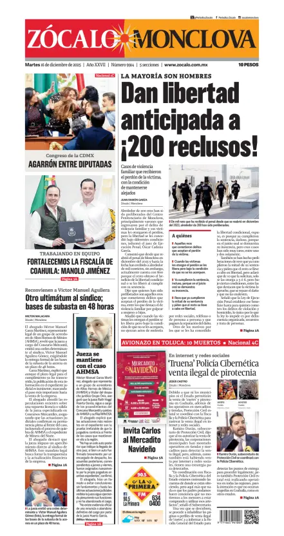 Cover of Zócalo Monclova