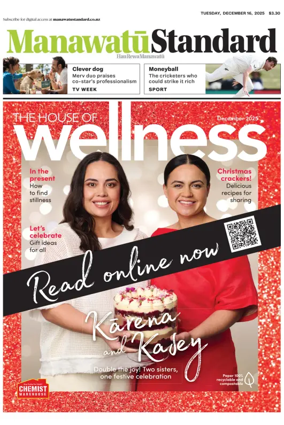 Cover of Manawatu Standard
