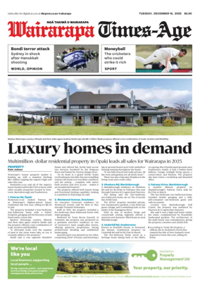 Cover of Wairarapa Times-Age (NZ)