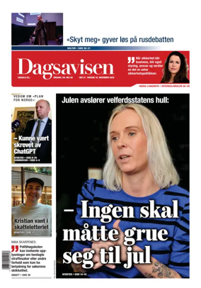 Cover of Dagsavisen