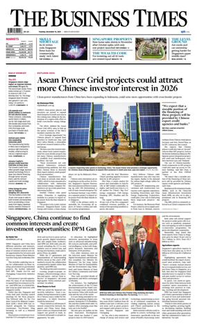 Cover of The Business Times