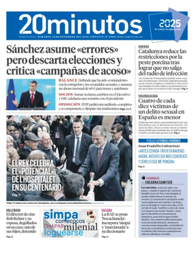 Cover of 20 Minutos Barcelona