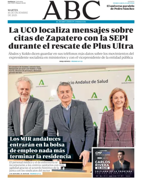 Cover of ABC (Andalucía)