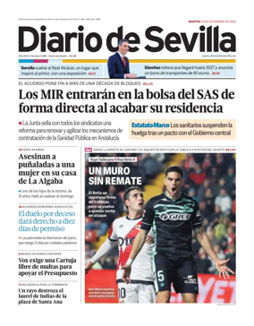 Cover of Diario de Sevilla