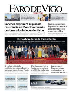 Cover of Faro de Vigo (Ourense)