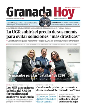 Cover of Granada Hoy