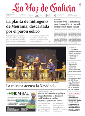 Cover of La Voz de Galicia (Carballo)