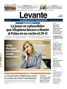 Cover of Levante EMV (Horta)