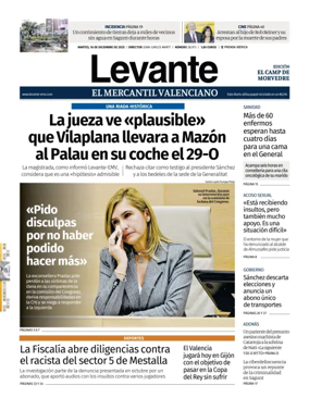 Cover of Levante EMV (Morvedre)