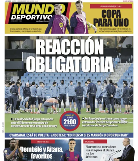 Cover of Mundo Deportivo (Gipuzkoa)
