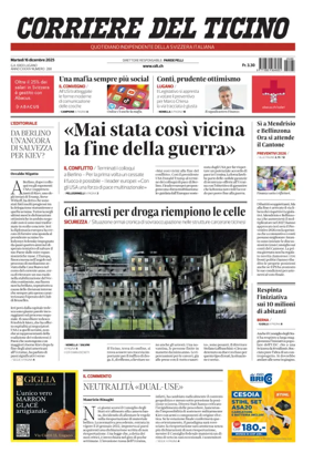 Cover of Corriere del Ticino