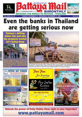 Cover of Pattaya Mail