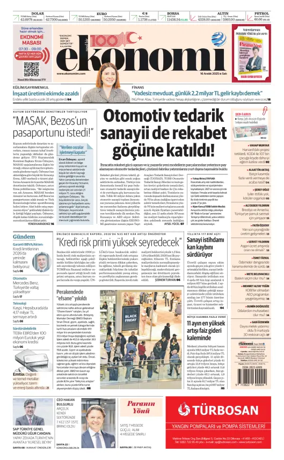 Cover of Dünya Gazetesi