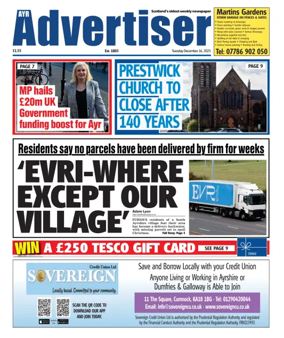 Cover of Ayr Advertiser