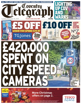 Cover of Coventry Telegraph