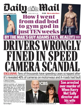 Cover of Daily Mail