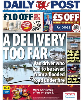 Cover of Daily Post (North Wales)