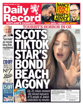 Cover of Daily Record