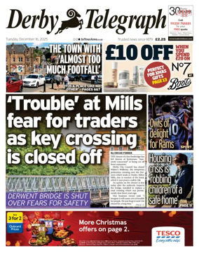 Cover of Derby Telegraph