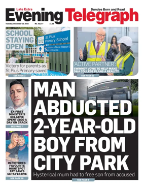 Cover of Evening Telegraph (First Edition)