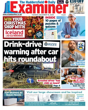 Cover of Huddersfield Daily Examiner