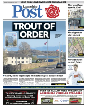 Cover of Lancashire Evening Post