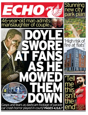 Cover of Liverpool Echo