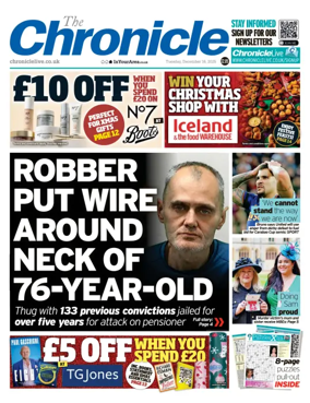 Cover of The Chronicle (South Tyneside and Durham)