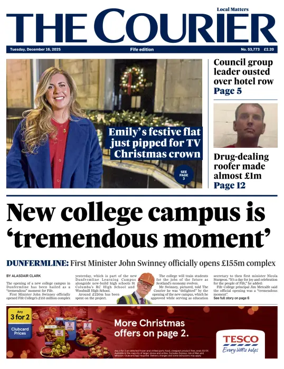 Cover of The Courier & Advertiser (Fife Edition)